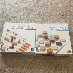 Quoridor and Qawale Board Games Set